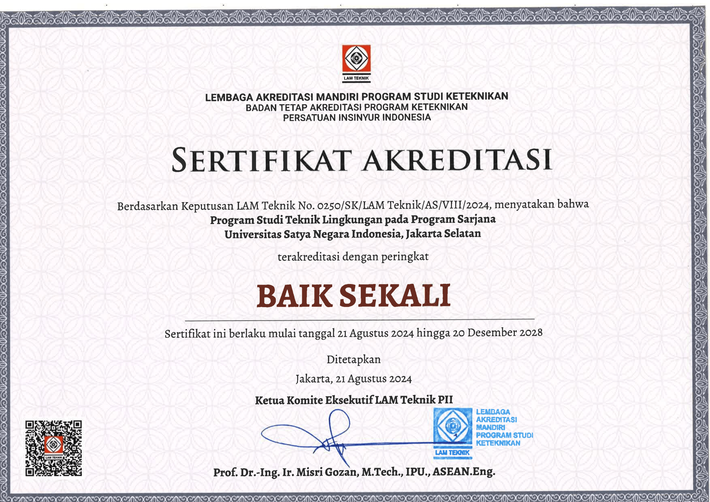 Luaran Teknik Lingkungan